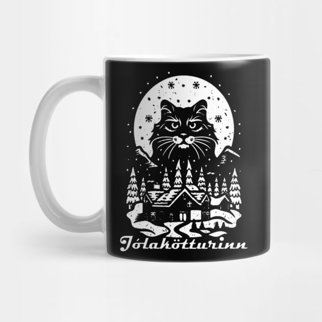 😼 THE ICELANDIC YULE CAT - Jólakötturinn 😼 by INLE Designs